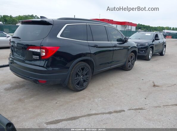 5FNYF6H25NB083752 2022 HONDA PILOT Черный Задняя правая четверть