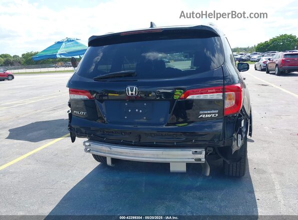 5FNYF6H26MB093835 2021 HONDA PILOT Black წინა ხედი