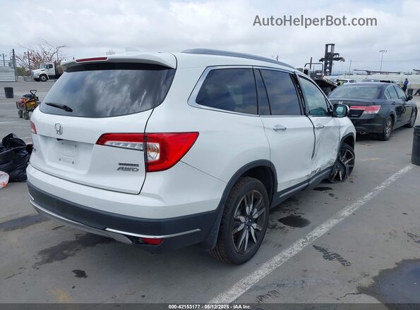 5FNYF6H60MB042723 2021 HONDA PILOT White Trasero derecho
