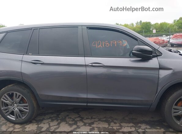 5FNYF8H57MB017062 2021 HONDA PASSPORT Серый Вид щитка приборов