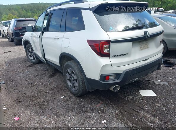5FNYF8H61NB017374 2022 HONDA PASSPORT White უკანა მარცხენა