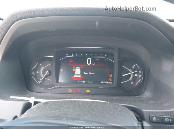 5FNYF8H61NB017374 2022 HONDA PASSPORT White უკანა სავარძლების ხედი