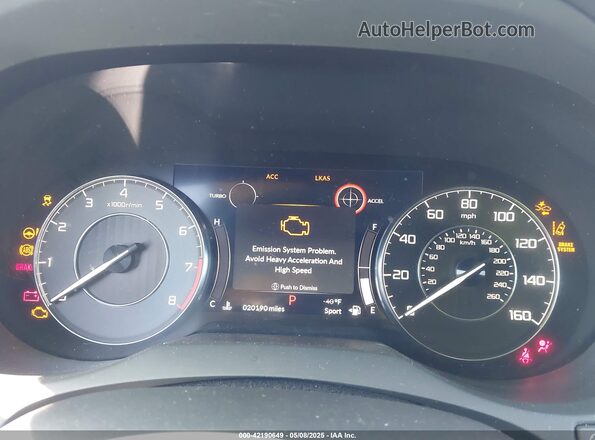 5J8TC1H36ML002110 2021 ACURA RDX Silver Widok tylnych siedzeń