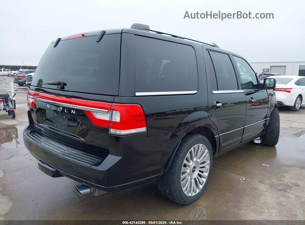 5LMJJ2JT4HEL09063 2017 LINCOLN NAVIGATOR Черный Задняя правая четверть