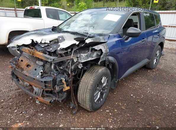 5N1BT3AB7PC750209 2023 NISSAN ROGUE Blue Front left