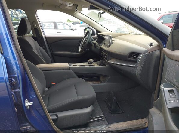5N1BT3AB7PC750209 2023 NISSAN ROGUE Blue Front interior view