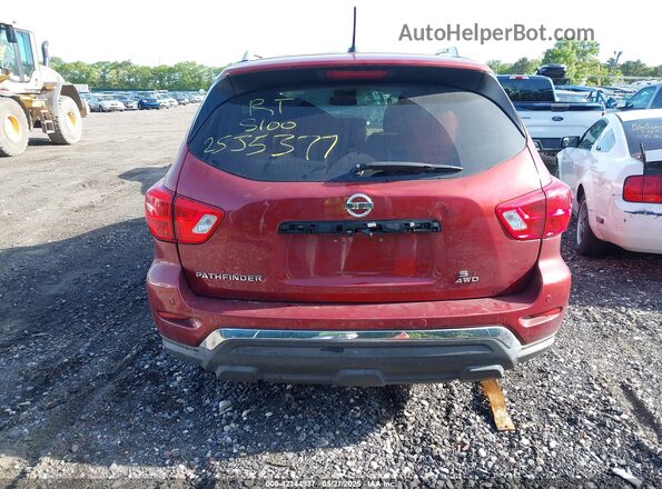 5N1DR2MM4HC691037 2017 NISSAN PATHFINDER Red 