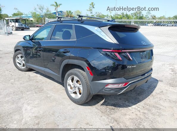 5NMJB3AE9NH030504 2022 HYUNDAI TUCSON Black Հետևի ձախ