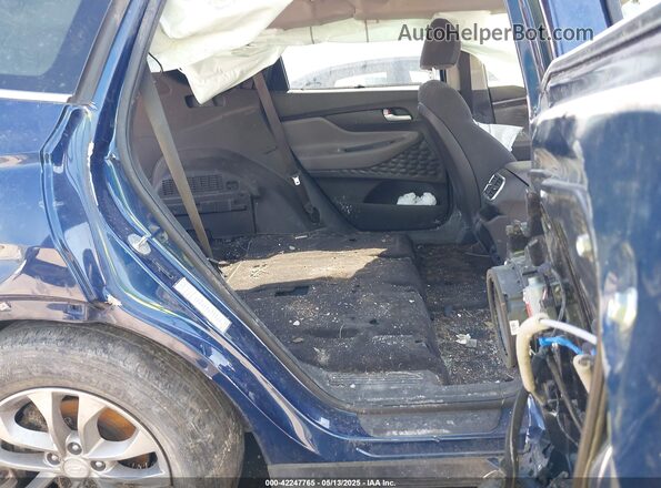 5NMS23AD0LH165119 2020 HYUNDAI SANTA FE Blue VIN կոդի պիտակի տեսք