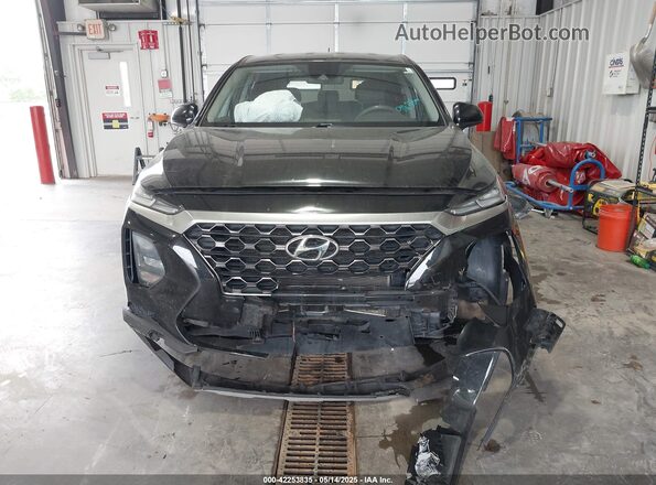 5NMS2CAD1LH144716 2020 HYUNDAI SANTA FE Black Widok wnętrza z tyłu