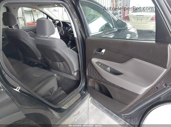 5NMS2CAD1LH144716 2020 HYUNDAI SANTA FE Black Widok naklejki z numerem VIN