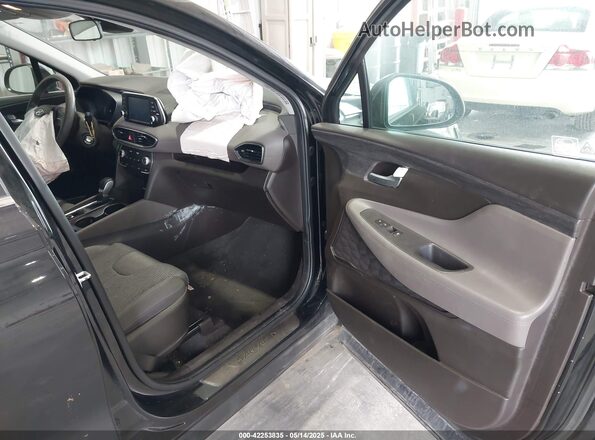 5NMS2CAD1LH144716 2020 HYUNDAI SANTA FE Black Widok wnętrza z przodu