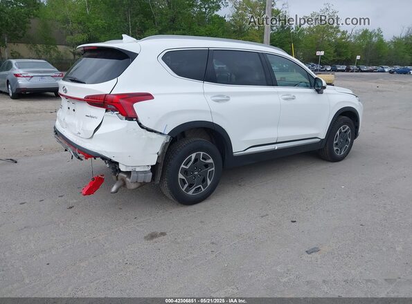 5NMS2DA18PH009010 2023 HYUNDAI SANTA FE HYBRID BLUE White Rear right