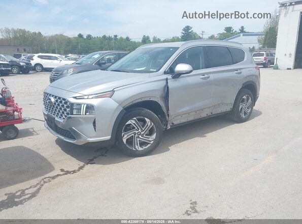 5NMS2DAJ5MH360274 2021 HYUNDAI SANTA FE Gray წინა მარცხენა ხედი სამი მეოთხედიდან