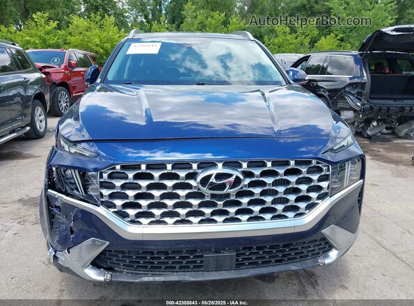 5NMS5DA10PH011874 2023 HYUNDAI SANTA FE HYBRID Blue Սարքավորումների վահանակի տեսք