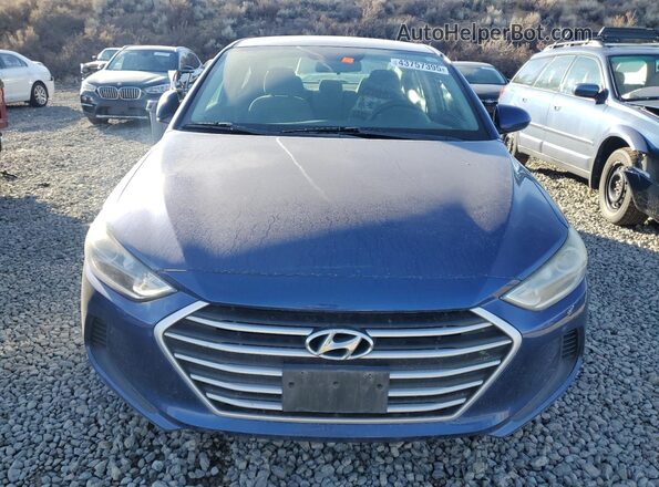 5NPD74LFXHH097954 2017 HYUNDAI ELANTRA Blue Вид спереду