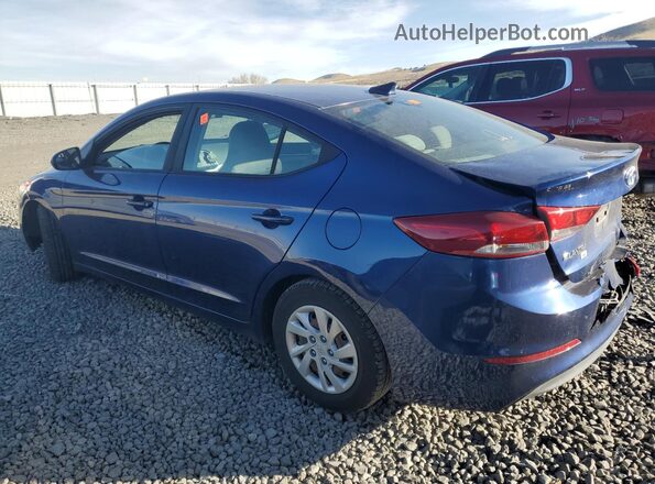 5NPD74LFXHH097954 2017 HYUNDAI ELANTRA Blue Задня ліва чверть