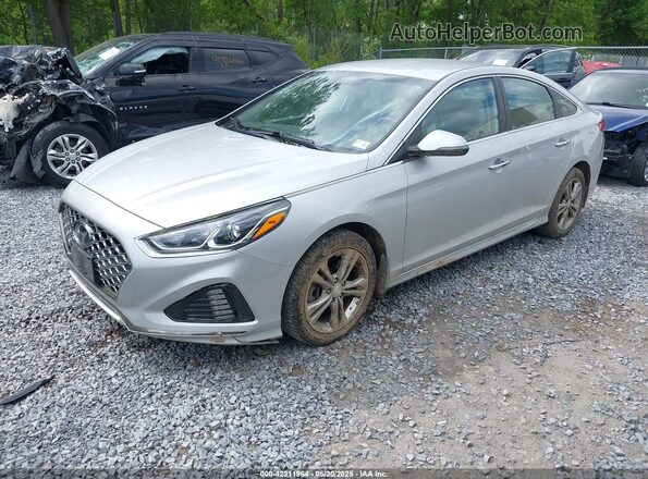 5NPE34AF2KH807147 2019 HYUNDAI SONATA Silver Przód lewy