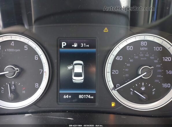 5NPE34AF2KH807147 2019 HYUNDAI SONATA Silver 