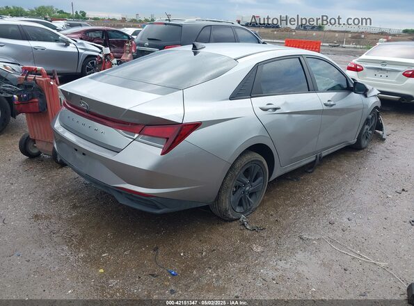 5NPLM4AG1MH030055 2021 HYUNDAI ELANTRA Silver უკანა მარჯვენა