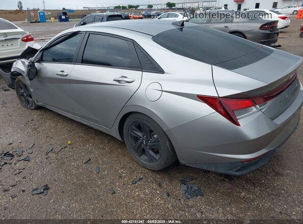 5NPLM4AG1MH030055 2021 HYUNDAI ELANTRA Silver უკანა მარცხენა