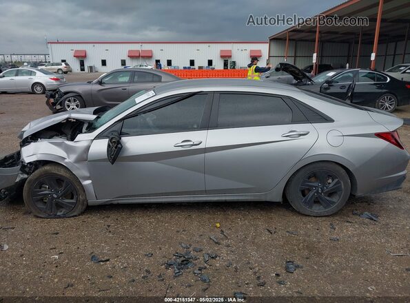 5NPLM4AG1MH030055 2021 HYUNDAI ELANTRA Silver უკანა სალონის ხედი