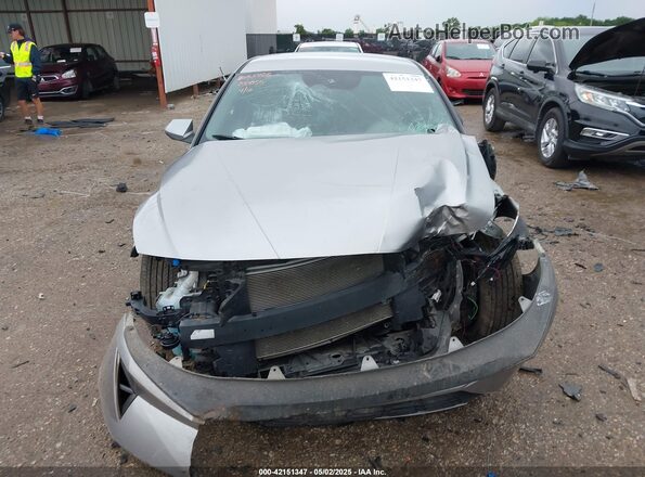 5NPLM4AG1MH030055 2021 HYUNDAI ELANTRA Silver წინა ხედი