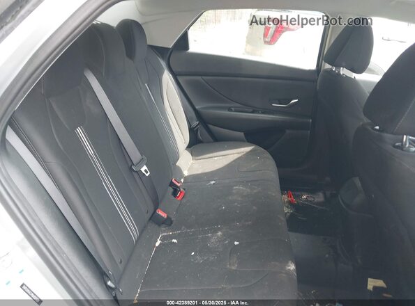 5NPLM4AG9NH065024 2022 HYUNDAI ELANTRA Gray Vista de la etiqueta del VIN