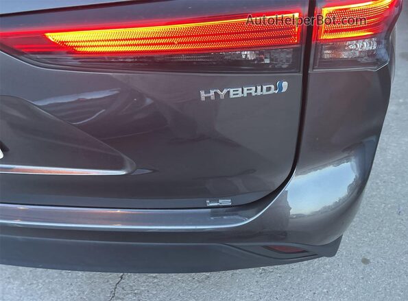 5TDZARAH3MS009680 2021 TOYOTA LE  Vista de la etiqueta del VIN
