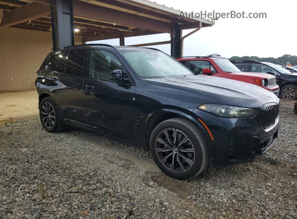 5UX13EU04R9T91552 2024 BMW X5 Blue Delantero derecho