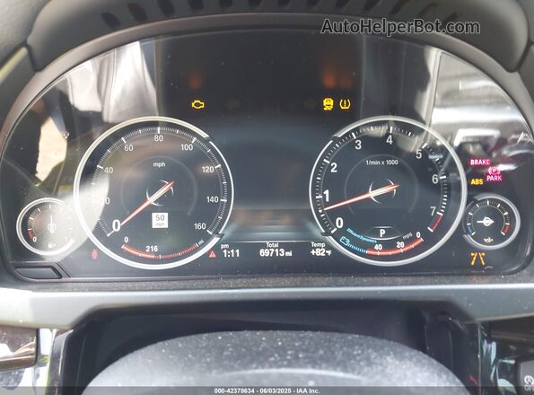 5UXKU2C58J0Z61817 2018 BMW X6 Black Vista de los asientos traseros