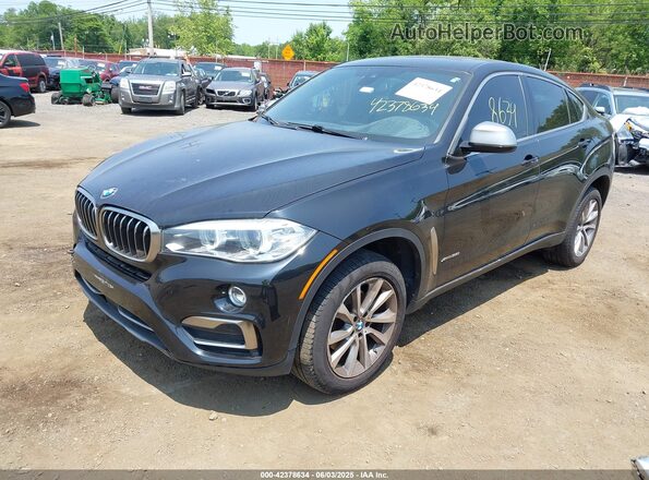 5UXKU2C58J0Z61817 2018 BMW X6 Black Vista tres cuartos delantera izquierda