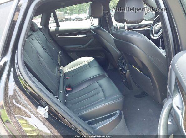 5UXKU2C58J0Z61817 2018 BMW X6 Black Vista de la etiqueta del VIN