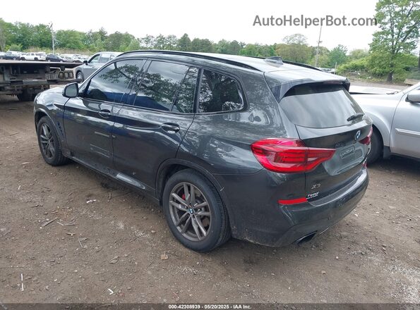 5UXTY9C05M9F31722 2021 BMW X3 Gray Rear left