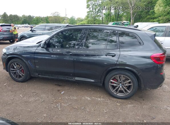 5UXTY9C05M9F31722 2021 BMW X3 Gray 360 interior view