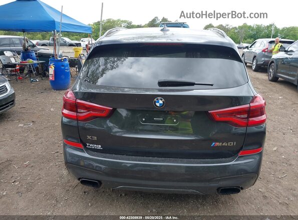 5UXTY9C05M9F31722 2021 BMW X3 Gray 