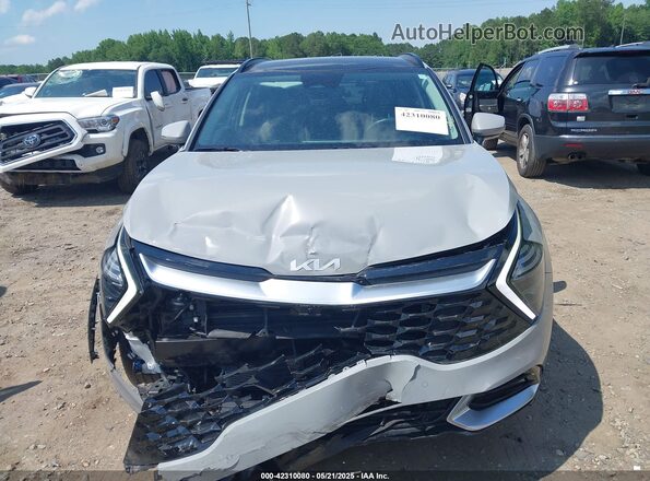 5XYK53DF5RG139896 2024 KIA SPORTAGE Gray Vista del cuadro de instrumentos