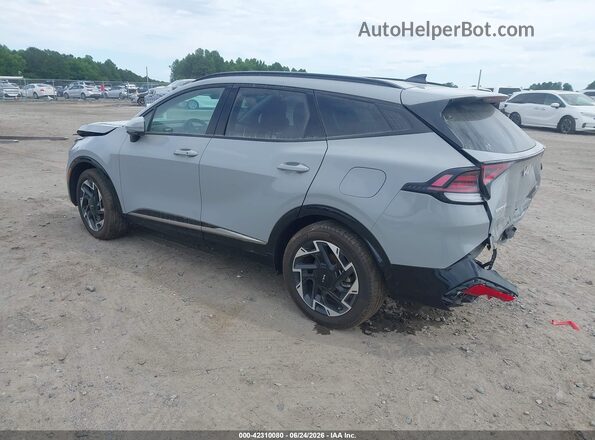 5XYK53DF5RG139896 2024 KIA SPORTAGE Gray Trasero izquierdo