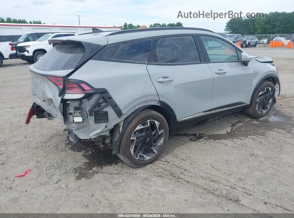 5XYK53DF5RG139896 2024 KIA SPORTAGE Gray Trasero derecho