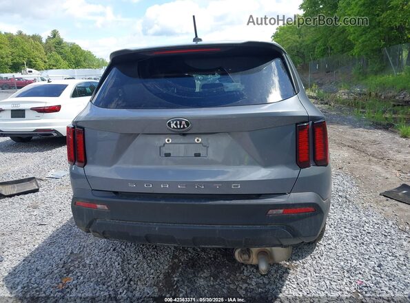 5XYRG4LCXMG065499 2021 KIA SORENTO Gray 