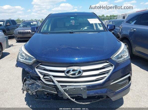 5XYZT3LB7HG435519 2017 HYUNDAI SANTA FE SPORT Blue 
