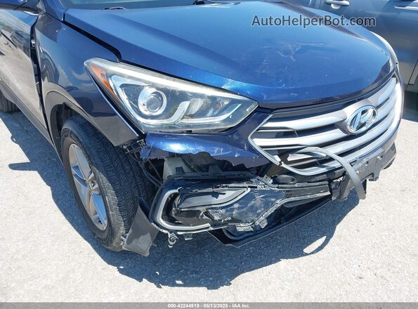 5XYZT3LB7HG435519 2017 HYUNDAI SANTA FE SPORT Blue 