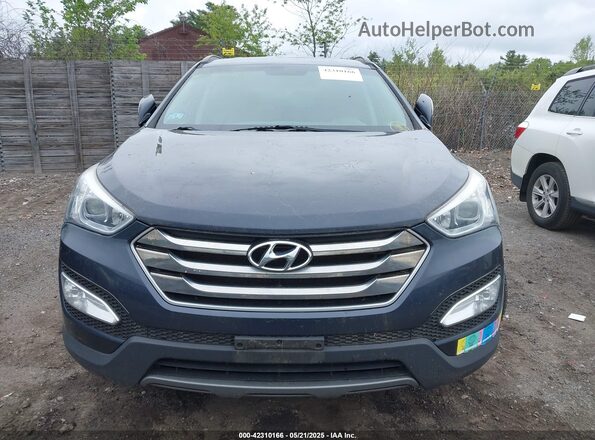 5XYZUDLB3GG313628 2016 HYUNDAI SANTA FE SPORT Black წინა ხედი