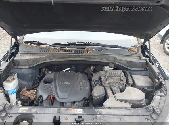 5XYZUDLB3GG313628 2016 HYUNDAI SANTA FE SPORT Black უკანა ხედი