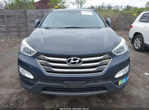 5XYZUDLB3GG313628 2016 HYUNDAI SANTA FE SPORT Black ხელსაწყოთა პანელის ხედი