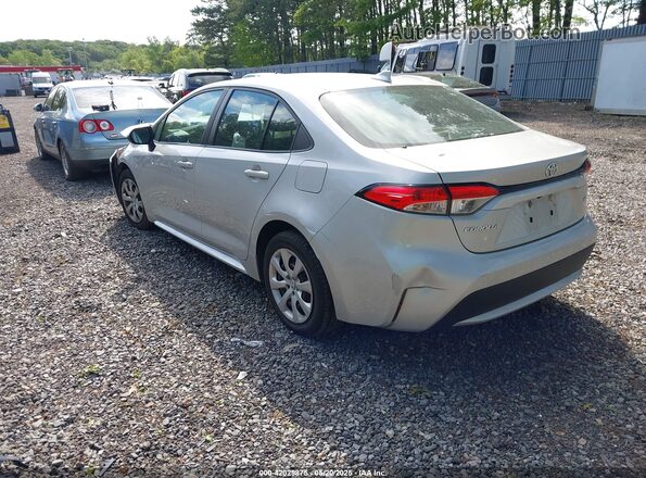 5YFEPMAE0MP263118 2021 TOYOTA LL Silver Задня ліва чверть