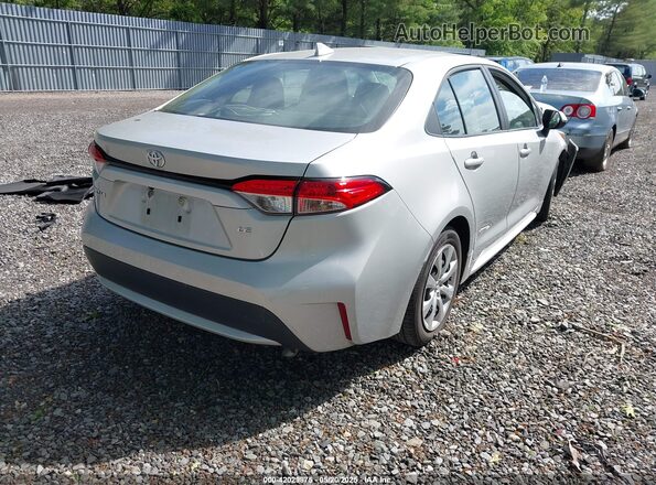 5YFEPMAE0MP263118 2021 TOYOTA LL Silver Задня права чверть