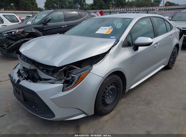 5YFEPMAE2MP257501 2021 TOYOTA LL Silver Առջևի ձախ երեք քառորդ տեսարան