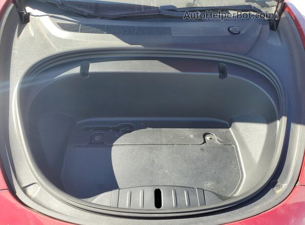 5YJ3E1EB0LF735632 2020 TESLA MODEL Красный Вид задней части салона