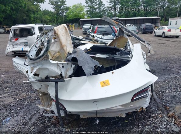 5YJ3E1EB3NF186902 2022 TESLA MODEL 3 White 